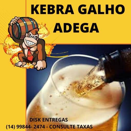 Cerveja Gelada Delivery em Avaré por Adega Kebra Galho Bebida Delivery em Avaré