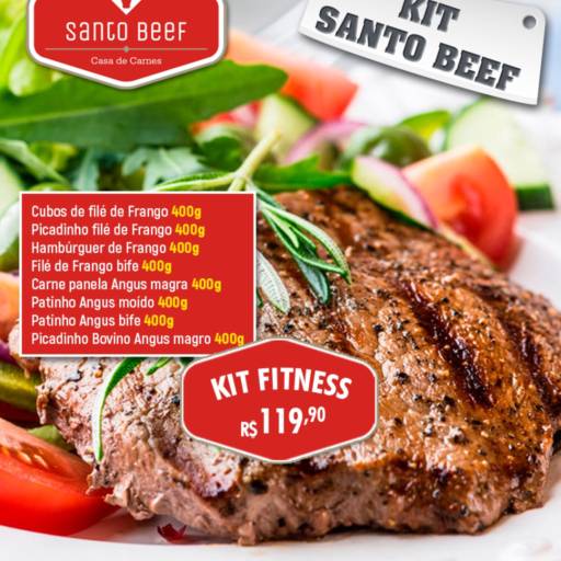 Kit Fitness por Santo Beef 