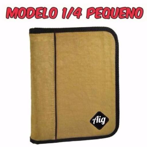 FICHÁRIO CADERNO ARGOLADO PEQUENO 1/4 A5 BEGE - 119,90