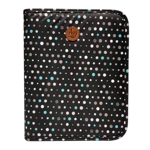 FICHÁRIO CADERNO ARGOLADO PEQUENO 1-4 A5 FEMININO POÁ COLORIDO