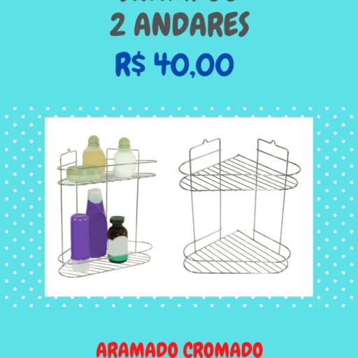 Suporte de Shampoo de 2 andares