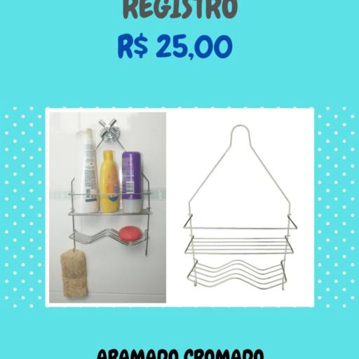 Porta Shampoo para registro
