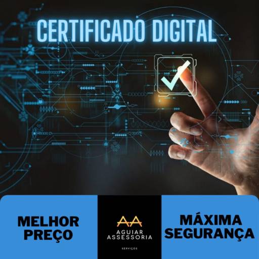 Comprar a oferta de Certificado Digital em Contabilidade pela empresa Aguiar Assessoria e Serviços em Botucatu, SP por Solutudo