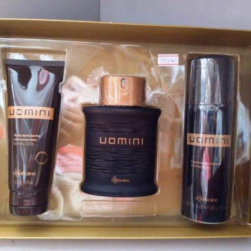 ​Kit Presente Dia dos Pais Uomini: Desodorante Colônia 100ml + Shower Gel 200g + Body Spray 100ml em Bauru