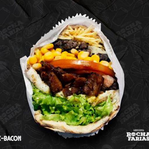 X-Bacon por Rocha Farias Burguer e Pizzaria