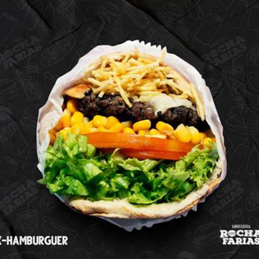 X-Hambúrguer por Rocha Farias Burguer e Pizzaria