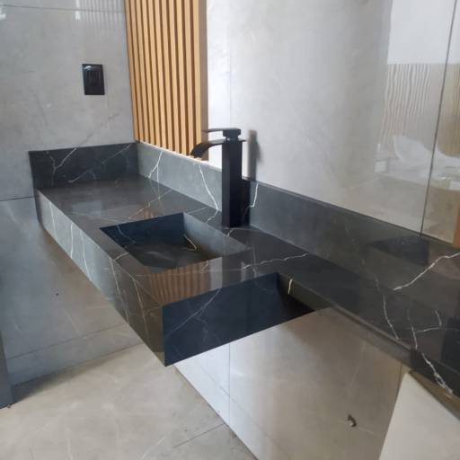 Pias de porcelanato em Cascavel, PR por KS Porcelanataria