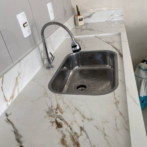  Bancadas de porcelanato em Cascavel, PR por KS Porcelanataria