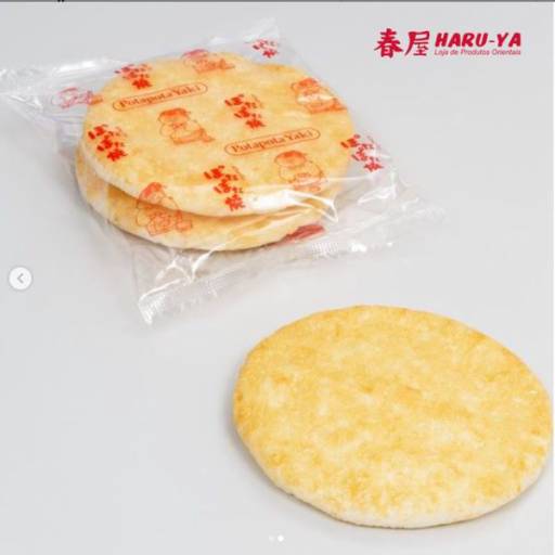 Sembei - Biscoito doce japonês por Haru-Ya Produtos Orientais e Veganos
