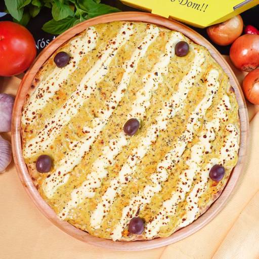 Pizza Frango Com Mostarda E Mel