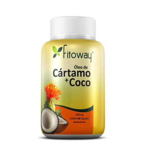 Óleo de Cártamo e coco