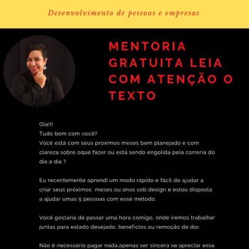 Mentoria Gratuita por Esmeralda Mentora Coach