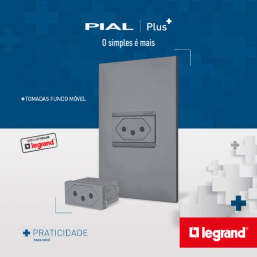 Tomadas Legrand PIAL | Plus+