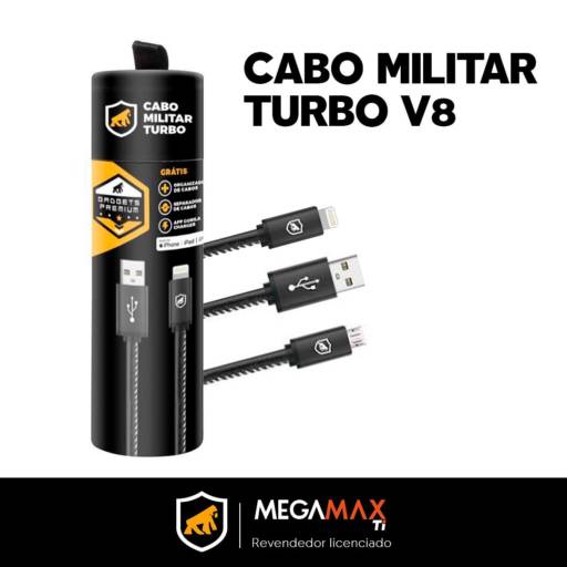 Comprar o produto de Cabo Militar Turbo V8 em Cabos pela empresa Mega Max TI em Tietê, SP por Solutudo