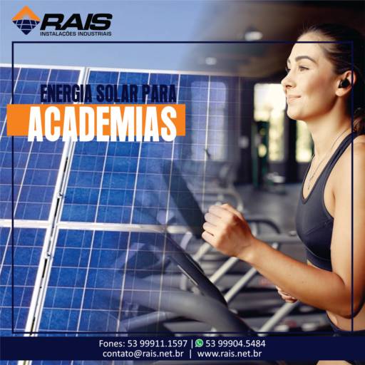Comprar o produto de  Energia solar para academia em Energia Solar pela empresa Rais Instalacoes em Pelotas, RS por Solutudo