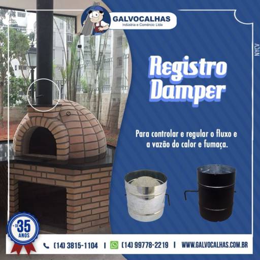 Dutos, Chaminés e Acessórios por Galvo Calhas