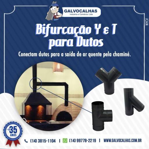 Dutos, Chaminés e Acessórios por Galvo Calhas