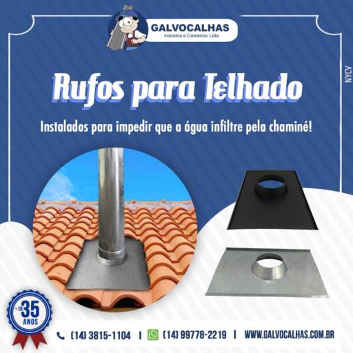 Dutos, Chaminés e Acessórios por Galvo Calhas