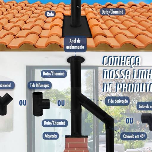 Dutos, Chaminés e Acessórios por Galvo Calhas