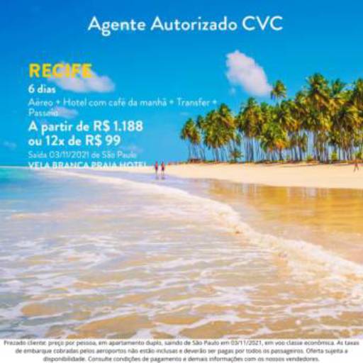 Pacote Recife por Gratitude Viagens