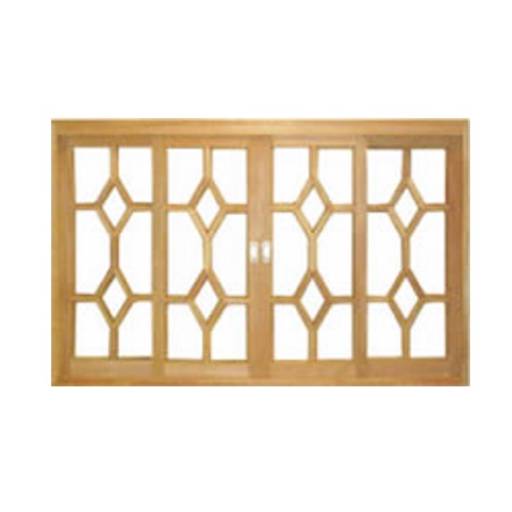 Janelas em madeira em Ninho Verde II Eco Residence, SP por Portales Portas e Janelas