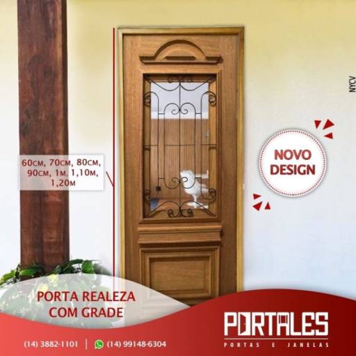 Portas Maciças – Portales Portas e Janelas no Ninho Verde II Eco Residence por Portales Portas e Janelas