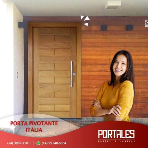 Portas Maciças – Portales Portas e Janelas no Ninho Verde II Eco Residence por Portales Portas e Janelas