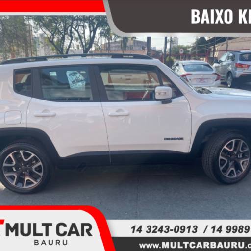 RENEGADE 1.8 16V 4P FLEX LONGITUDE AUTOMÁTICO em Bauru por Mult Car Bauru