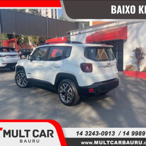 RENEGADE 1.8 16V 4P FLEX LONGITUDE AUTOMÁTICO em Bauru por Mult Car Bauru