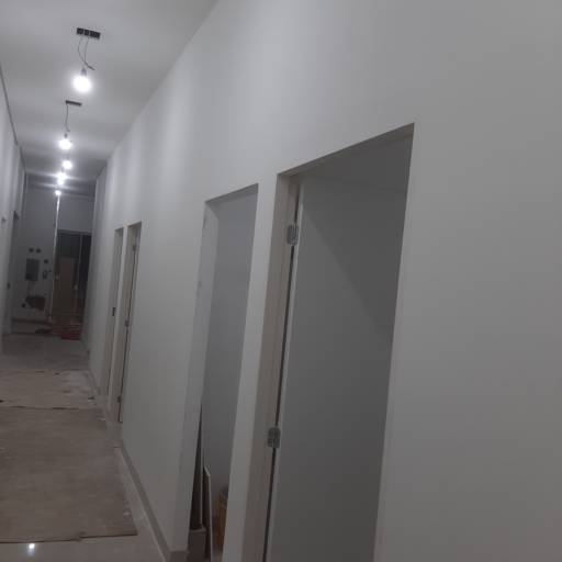 parede de drywal placas internas 