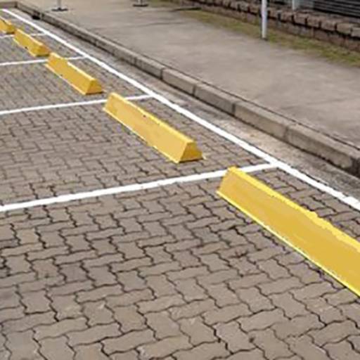 Bate-Roda Chapa de aço por Sinalplaca