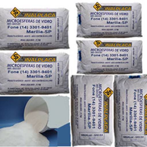 Micro-esfera de vidro por Sinalplaca