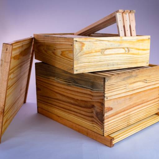 Caixa ninho com Melgueirinha para apicultor por Fábrica de Caixas de Abelha Zé Colmeia
