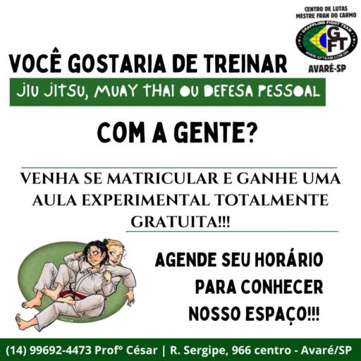 Jiu Jitsu e Muay Thai em Avaré por Escola de Lutas Cesinha Avaré