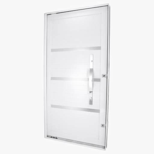 Portas Pivotantes em Alumínio – Portales Portas e Janelas no Ninho Verde II Eco Residence por Portales Portas e Janelas