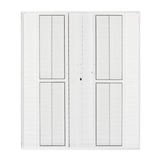 Porta Veneziana em Ninho Verde II Eco Residence, SP por Portales Portas e Janelas