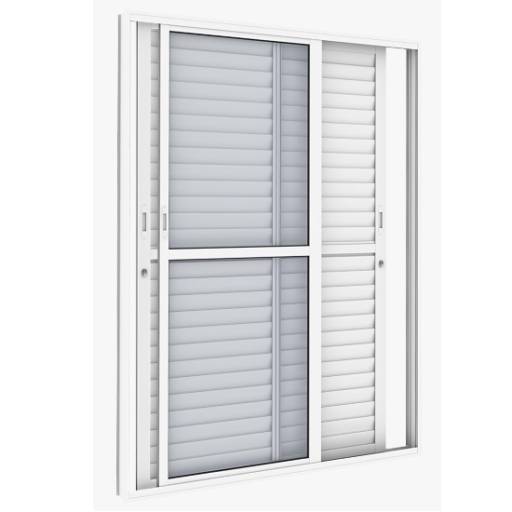 Porta Veneziana em Ninho Verde II Eco Residence, SP por Portales Portas e Janelas