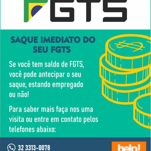 VC PODE ADIANTAR ATÉ 5 ANOS DO SEU SAQUE ANIVERSÁRIO! 