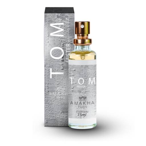 Perfume masculino MISTER TOM 15ML - Amakha Paris por Amakha Paris - Ponto de Apoio PA Valquíria