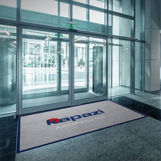 Tapetes e capachos personalizados em São Paulo por Comercial Impacto