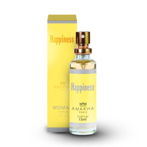 Perfume Feminino Happiness - 15ml Amakha Paris por Amakha Paris - Ponto de Apoio PA Valquíria