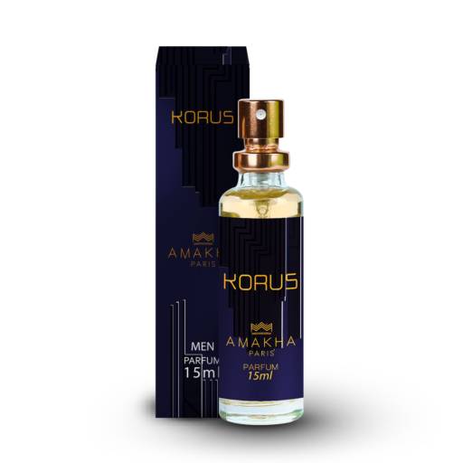 Perfume masculino KORUS 15ML - Amakha Paris por Amakha Paris - Ponto de Apoio PA Valquíria