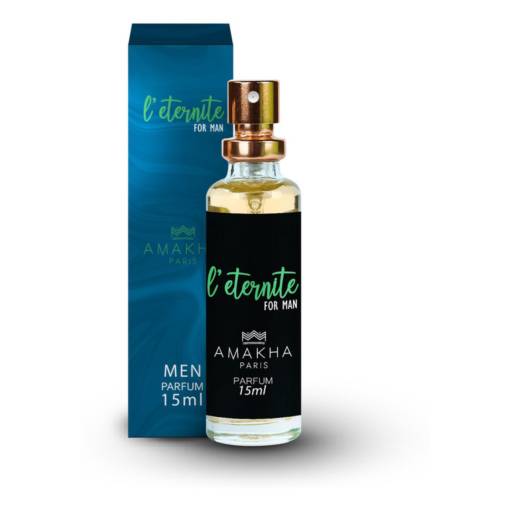 Perfume masculino L’ ETERNITE FOR MEN 15ML - Amakha Paris por Amakha Paris - Ponto de Apoio PA Valquíria