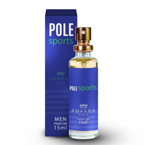 Perfume masculino POLE SPORT 15ML - Amakha Paris por Amakha Paris - Ponto de Apoio PA Valquíria