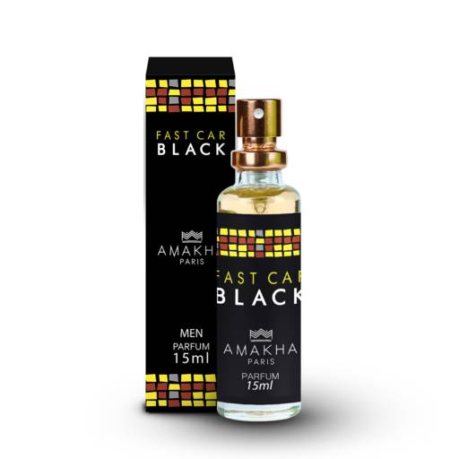 Perfume masculino FAST CAR BLACK 15ML - Amakha Paris por Amakha Paris - Ponto de Apoio PA Valquíria