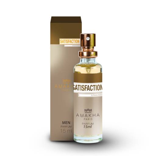 Perfume masculino SATISFACTION 15ML - Amakha Paris por Amakha Paris - Ponto de Apoio PA Valquíria
