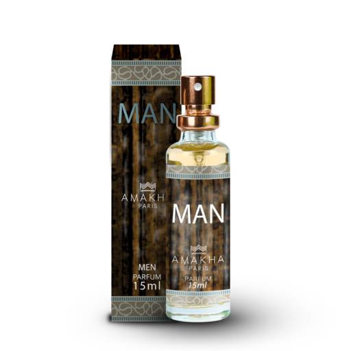Perfume masculino MAN 15ML - Amakha Paris por Amakha Paris - Ponto de Apoio PA Valquíria