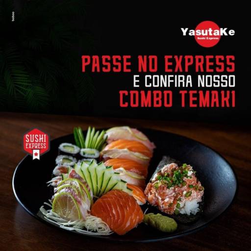 Comprar o produto de Combo Temaki em Restaurantes Japoneses pela empresa Yasutake Sushi Bar em Botucatu, SP por Solutudo