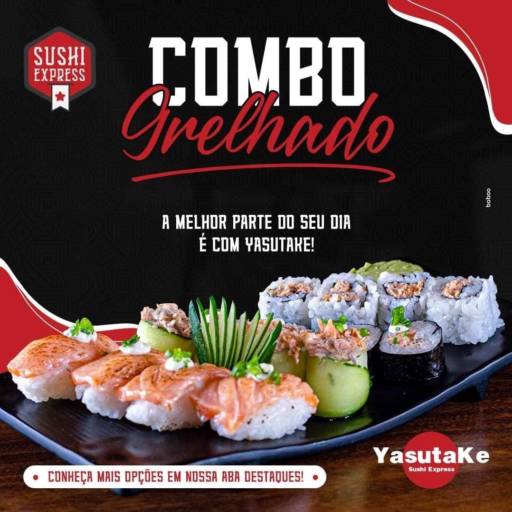 Comprar o produto de Combo Grelhado em Restaurantes Japoneses pela empresa Yasutake Sushi Bar em Botucatu, SP por Solutudo