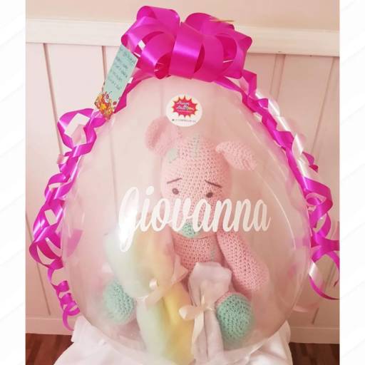 Presente no Balão - Maternidade por Buum Balloon Cestas e Presentes no Balão